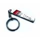 AUDI Porte-clés S-LINE Logo pendentif Métal Chromé