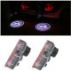 2x VOLKSWAGEN logo projectors VW entry door lights GOLF, PASSAT, SHARAN, TIGUAN, TOUAREG, JETTA, EOS