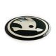 4 articles x 64mm SILICONE autocollants SKODA centre de roue LOGO enjoliveurs emblèmes