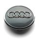 4 articles 61mm / 58mm AUDI Enjoliveurs cache-moyeux de centre de roue 4M0601170 argent