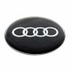 Satz von Audi 4 x 64mm rad mitte aufkleber Silikon embleme