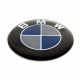 Satz von BMW 4 x 64mm rad mitte aufkleber embleme Silikon