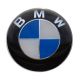 Satz von BMW rad mitte aufkleber 4 x 56mm Silikon embleme