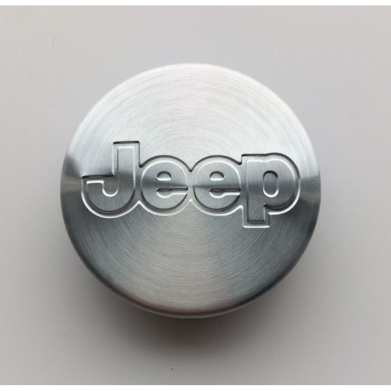 4 items JEEP 55mm / 50mm wheel center hub caps Metallic rim cover badges -  TuningLinieTM
