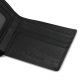 Volkswagen Leather Wallet Bifold Purse Genuine Black