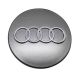 4 items Audi 69mm / 57mm wheel center hub caps alloy rim covers 8D0601170