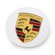 4 articles 77mm / 60mm PORSCHE Enjoliveurs cache-moyeux de centre de roue 7PP601150A ARGENT