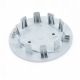 4 items 77mm / 60mm PORSCHE wheel center hub caps covers 7PP601150A SILVER