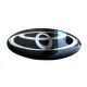 Satz von Toyota 4 x 55mm rad mitte aufkleber Silikon embleme