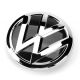 VW calandre Emblème 122mm / 120mm Volkswagen Chrome insigne 6C0853600