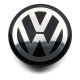 4 items VW 58mm / 55mm wheel center hub caps Volkswagen rim covers
