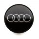 4 items Audi 60mm / 51mm wheel center hub caps rim covers