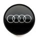 4 articles 61mm / 57mm AUDI Enjoliveurs cache-moyeux de centre de roue