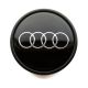 4 items Audi 64mm / 61mm wheel center hub caps rim covers