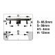 4 articles 67mm / 56mm BMW Enjoliveurs cache-moyeux de centre de roue