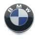 4 Stück BMW nabendeckel 58mm / 55mm felgendeckel nabenkappen Weiss/Blau