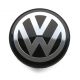 4 Stück VW nabendeckel 59mm / 54mm Volkswagen felgendeckel nabenkappen Schwarz
