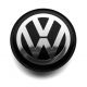 4 Stück VW nabendeckel 70mm / 64mm Volkswagen felgendeckel nabenkappen