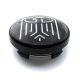 4 items 59mm / 54mm wheel center hub caps Stylized Heraldic EAGLE rim badges