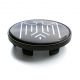 4 items 60mm / 51mm wheel center hub caps Stylized Heraldic EAGLE rim badges