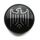 4 items 61mm / 57mm wheel center hub caps Stylized Heraldic EAGLE rim badges