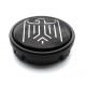 4 items 64mm / 61mm wheel center hub caps Stylized Heraldic EAGLE rim badges