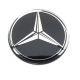 Satz von 4 x 70mm METAL embleme MERCEDES BENZ, rad mitte aufkleber Radkappen logo