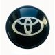4 articles 64mm / 61mm TOYOTA Enjoliveurs cache-moyeux de centre de roue