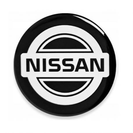 Satz von Nissan 4 x 50mm rad mitte aufkleber Silikon embleme