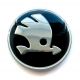 4 articles 66mm / 56mm Skoda Enjoliveurs cache-moyeux de centre de roue