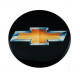 Set of Chevrolet 4 x 50mm wheel center Silicone stickers for wheel center hub caps covers self-adhesive