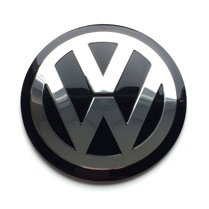 40mm VW METAL Aufkleber VOLKSWAGEN Felgen LOGO Radkappen Embleme