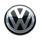 4 articles x 56mm VW METAL autocollants VOLKSWAGEN centre de roue LOGO enjoliveurs emblèmes