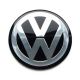 4 Stück x 65mm VW METALL Aufkleber VOLKSWAGEN Felgen LOGO Radkappen Embleme
