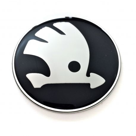 Satz von 4 x 65mm METAL embleme SKODA rad mitte aufkleber Radkappen logo