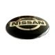 4 articles x 60mm METAL autocollants NISSAN LOGO enjoliveurs emblèmes