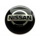 4 articles x 60mm METAL autocollants NISSAN LOGO enjoliveurs emblèmes