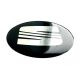 4 articles x 50mm SEAT SILICONE autocollants centre de roue LOGO enjoliveurs emblèmes