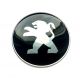 4 items x 65mm METAL stickers PEUGEOT wheel center LOGO hub cap cover EMBLEMS