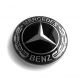 4 Stück Mercedes Benz 67mm / 56mm nabendeckel felgendeckel nabenkappen SCHWARZ LORBEER