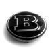 4 articles 56mm / 52mm MERCEDES BENZ Enjoliveurs cache-moyeux de centre de roue Brabus