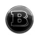 4 articles x 56mm MERCEDES BENZ METAL autocollants BRABUS LOGO enjoliveurs emblèmes