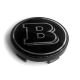 4 articles 59mm / 54mm MERCEDES BENZ Enjoliveurs cache-moyeux de centre de roue Brabus