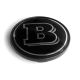 4 items Mercedes Benz 60mm / 51mm wheel center caps rim hub covers Brabus