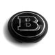 4 articles 65mm / 60mm MERCEDES BENZ Enjoliveurs cache-moyeux de centre de roue Brabus
