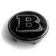 4 items Mercedes Benz 65mm / 55mm wheel center caps rim hub covers Brabus