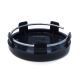 4 articles 60mm / 57mm PORSCHE Enjoliveurs cache-moyeux de centre de roue NOIR DORÉ