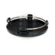4 items 61mm / 57mm PORSCHE wheel center hub caps covers BLACK GOLDEN