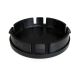 4 articles 64mm / 61mm PORSCHE Enjoliveurs cache-moyeux de centre de roue NOIR DORÉ