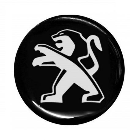 Satz von 4 x 56mm SILIKON embleme PEUGEOT, rad mitte aufkleber Radkappen logo